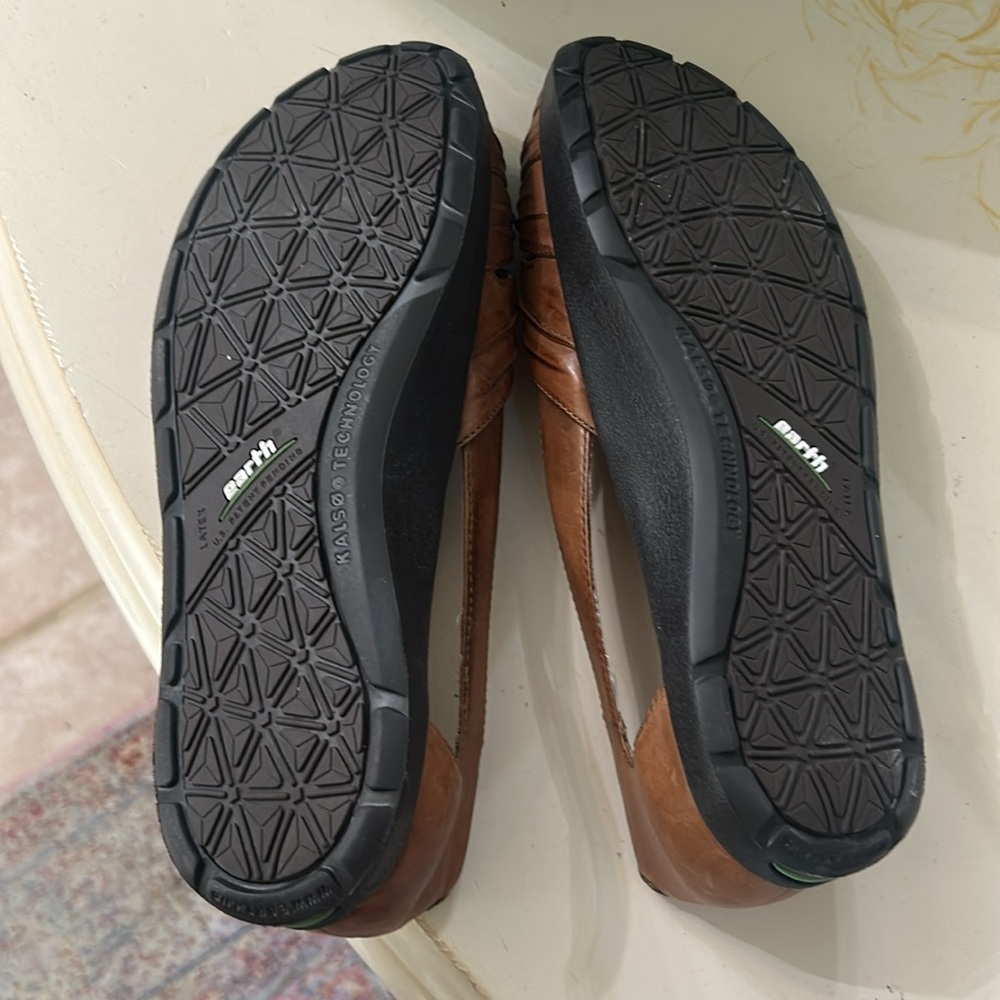 EARTH SZ9 LEATHER Brown Women's Shoes - Picture 7 of 8